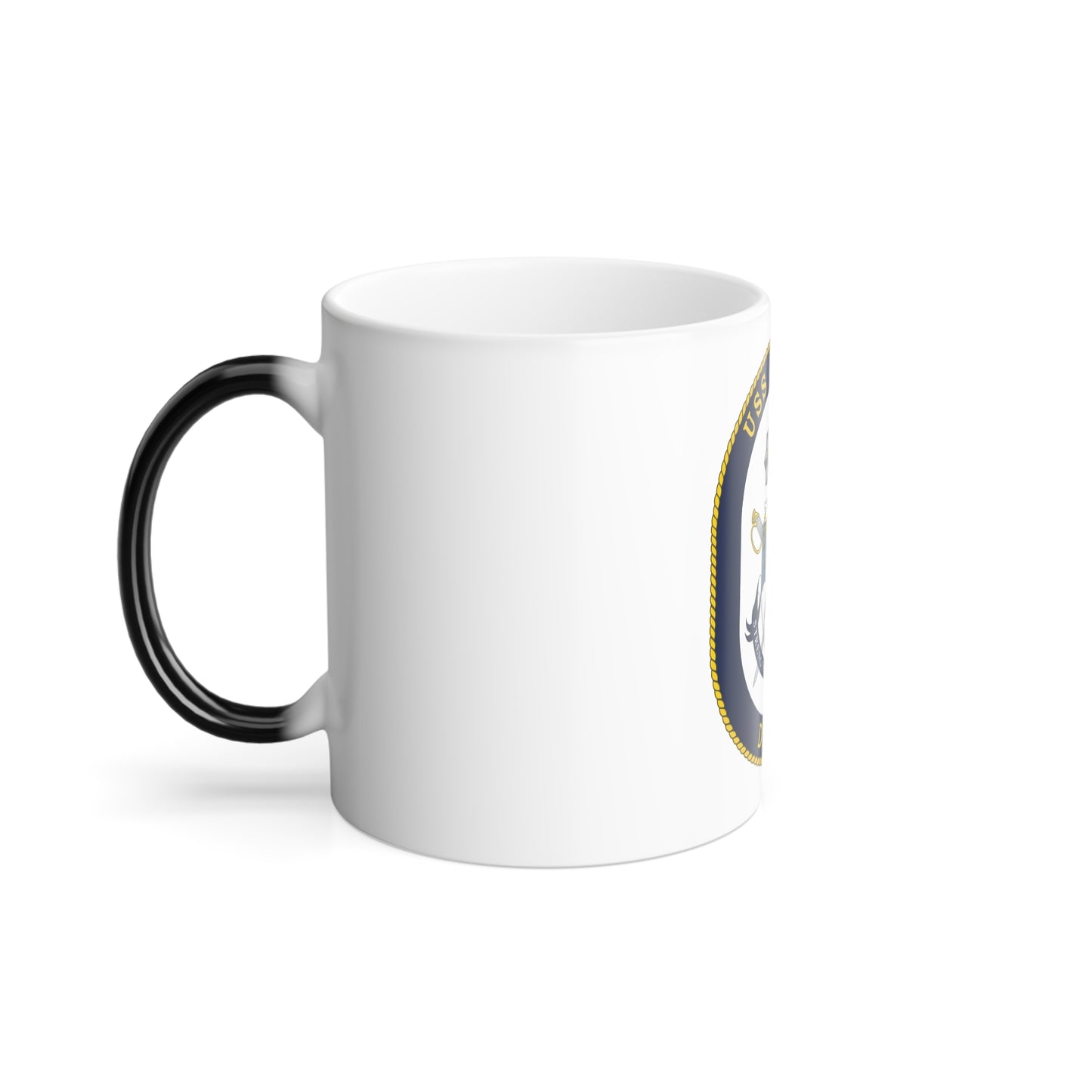 USS Russell DDG 59 Crest (U.S. Navy) Color Changing Mug 11oz