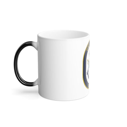 USS Russell DDG 59 Crest (U.S. Navy) Color Changing Mug 11oz
