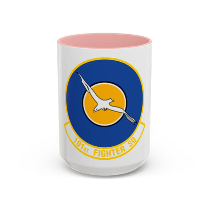 101st Fighter Squadron (U.S. Air Force) Accent Coffee Mug