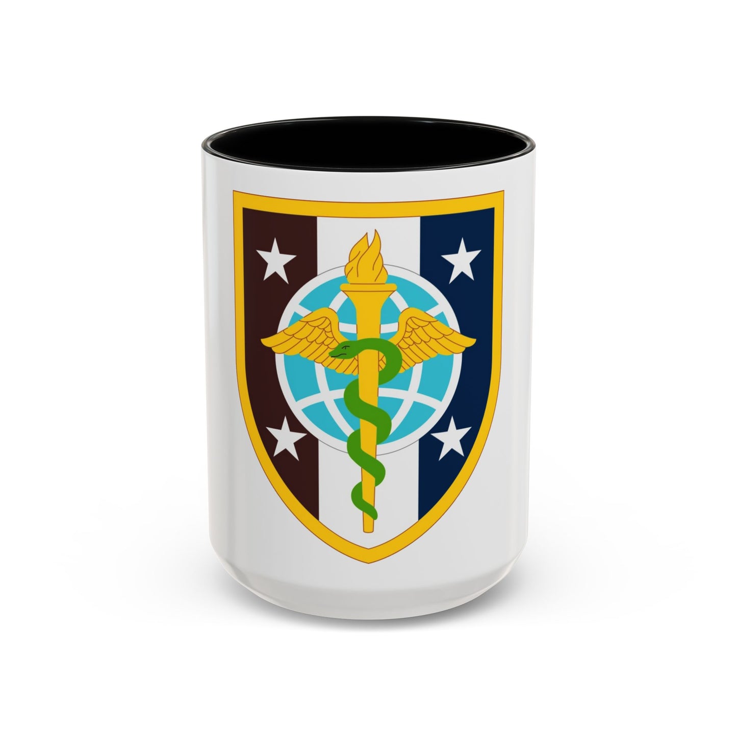 Uniformed Services University of the Health Sciences (U.S. Army) Accent Coffee Mug