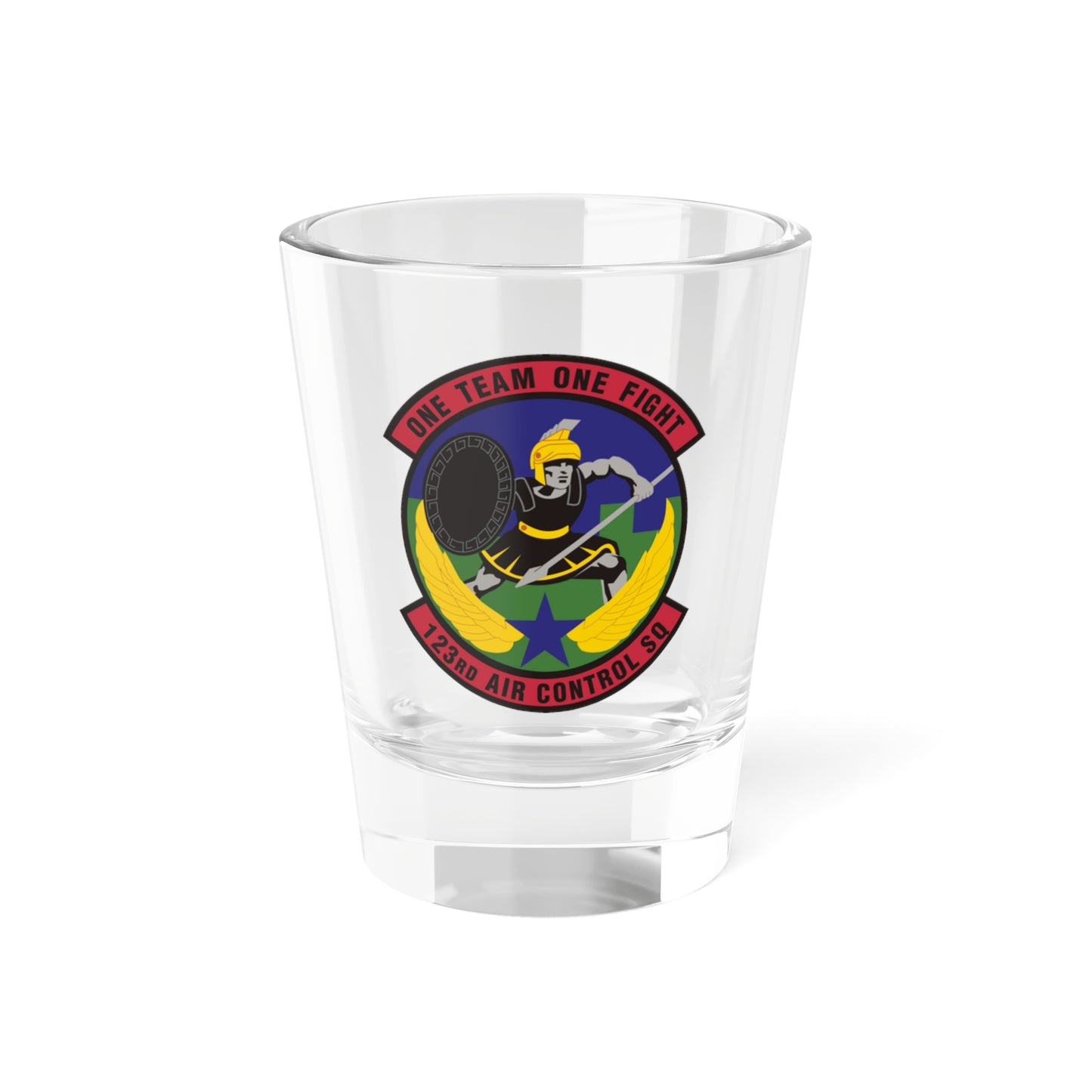 Verre à liqueur 123e Escadron de contrôle aérien (US Air Force) 1,5 oz