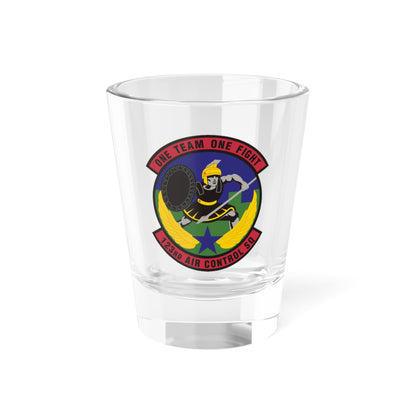 123d Air Control Squadron (U.S. Air Force) Shot Glass 1.5oz