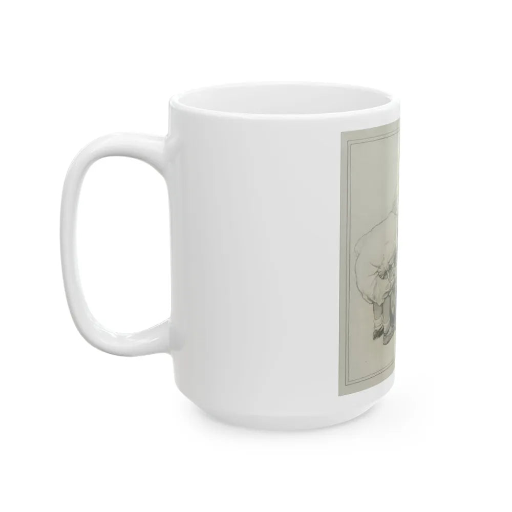 Bobbing for Apples - White Coffee Mug-Go Mug Yourself