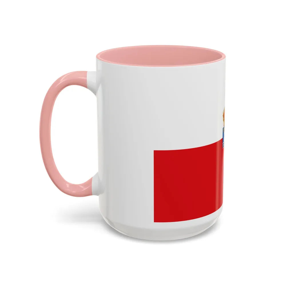 Flag of Cantabria Spain - Accent Coffee Mug-Go Mug Yourself