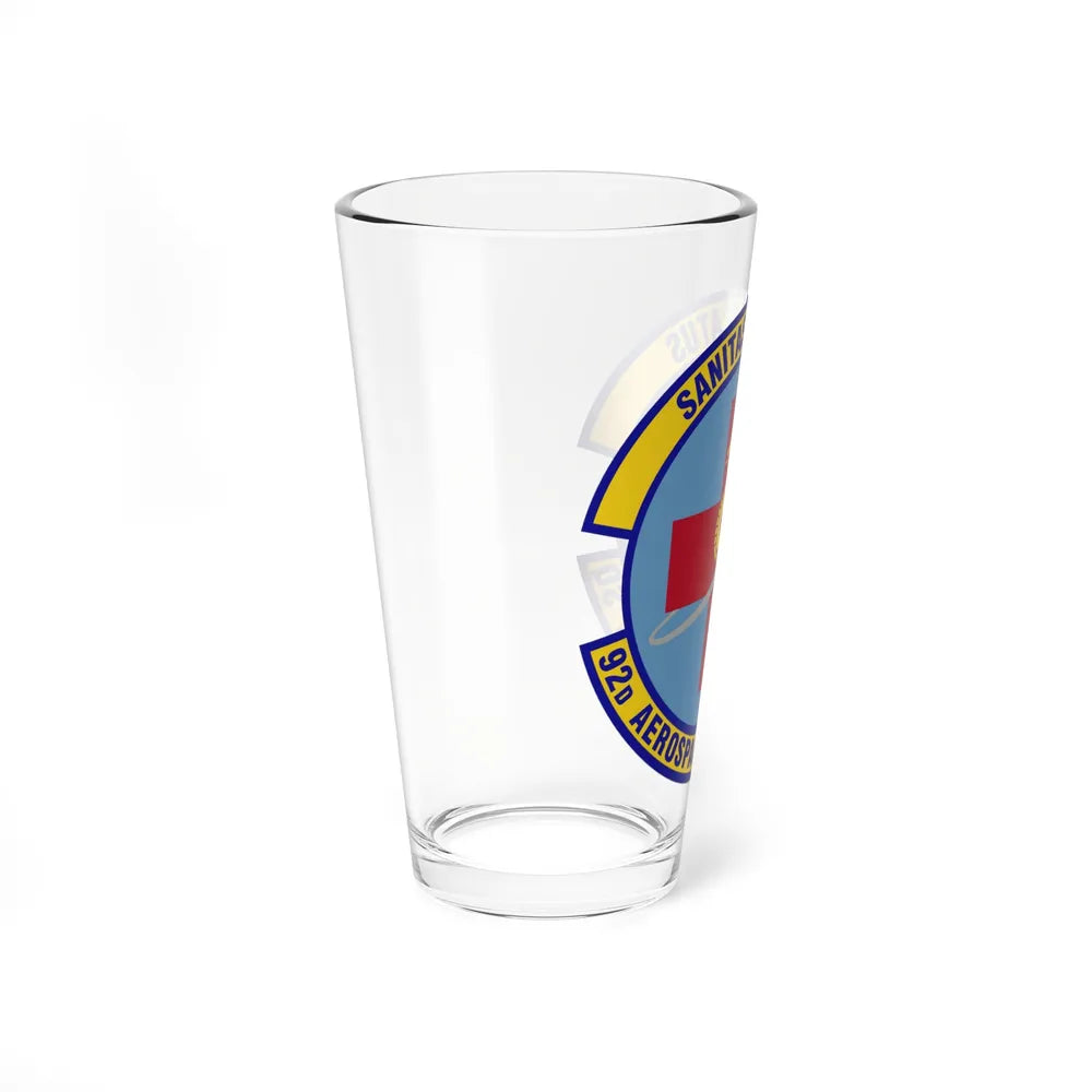 92d Aerospace Medicine Squadron (U.S. Air Force) Pint Glass 16oz-Go Mug Yourself