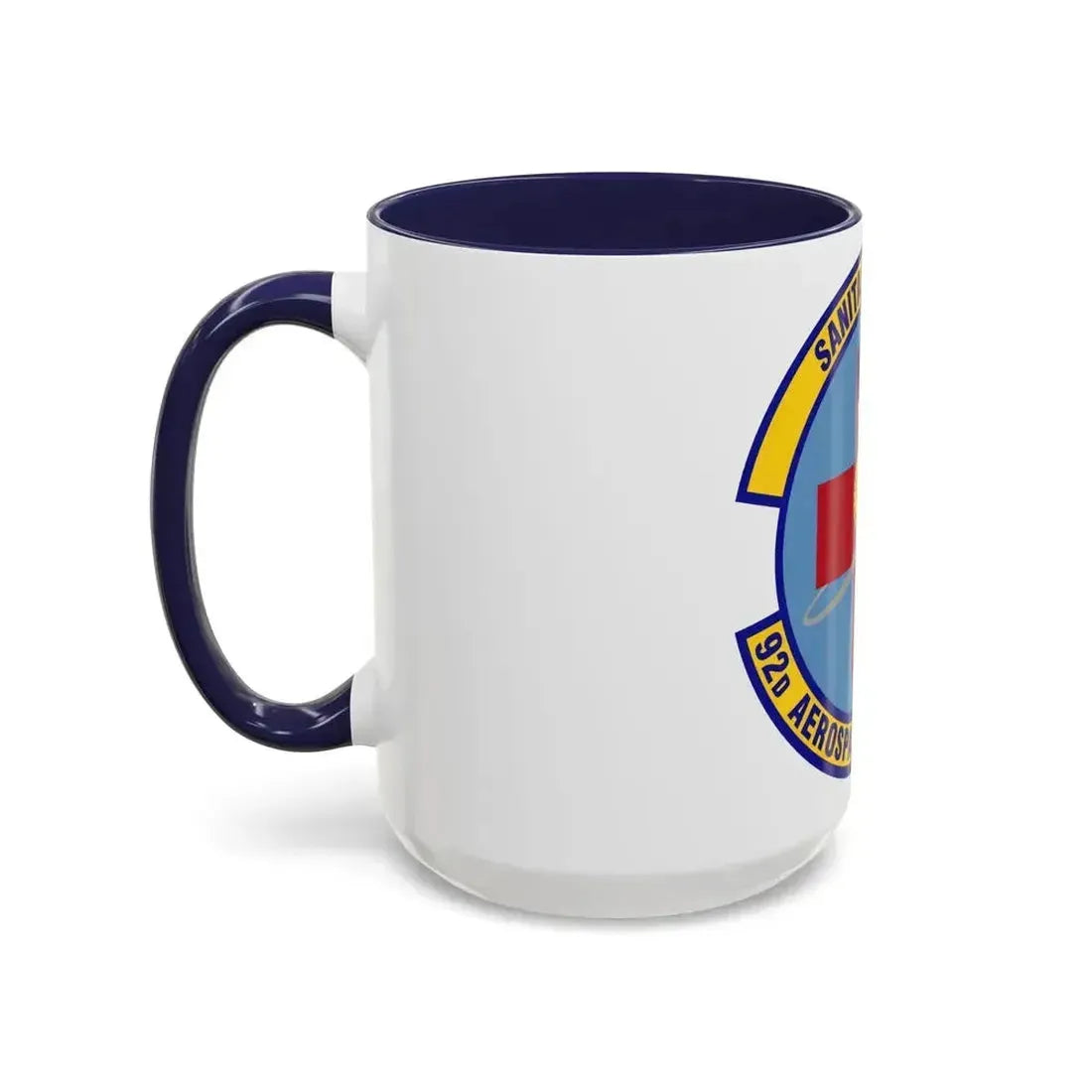 92d Aerospace Medicine Squadron (U.S. Air Force) Accent Coffee Mug - Go Mug Yourself