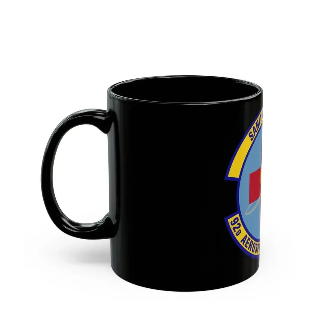 92d Aerospace Medicine Squadron (U.S. Air Force) Black Coffee Mug - Go Mug Yourself