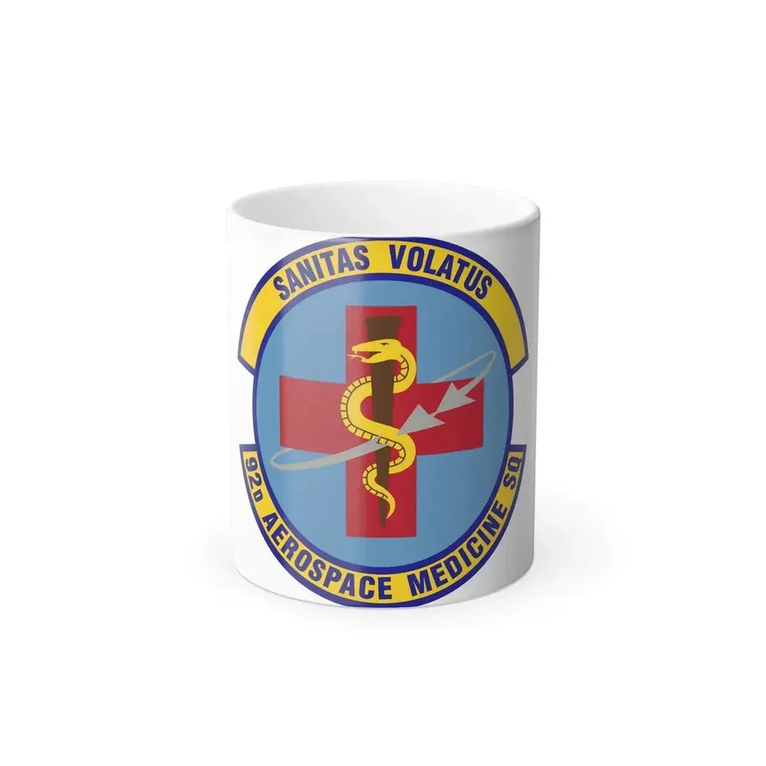 92d Aerospace Medicine Squadron (U.S. Air Force) Color Changing Mug 11oz - Go Mug Yourself