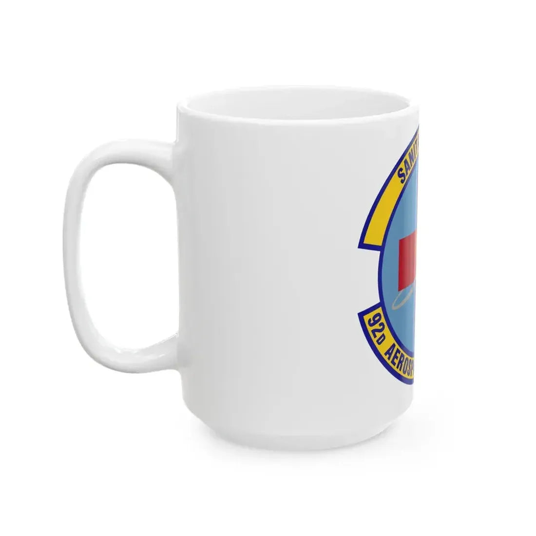 92d Aerospace Medicine Squadron (U.S. Air Force) White Coffee Mug - Go Mug Yourself