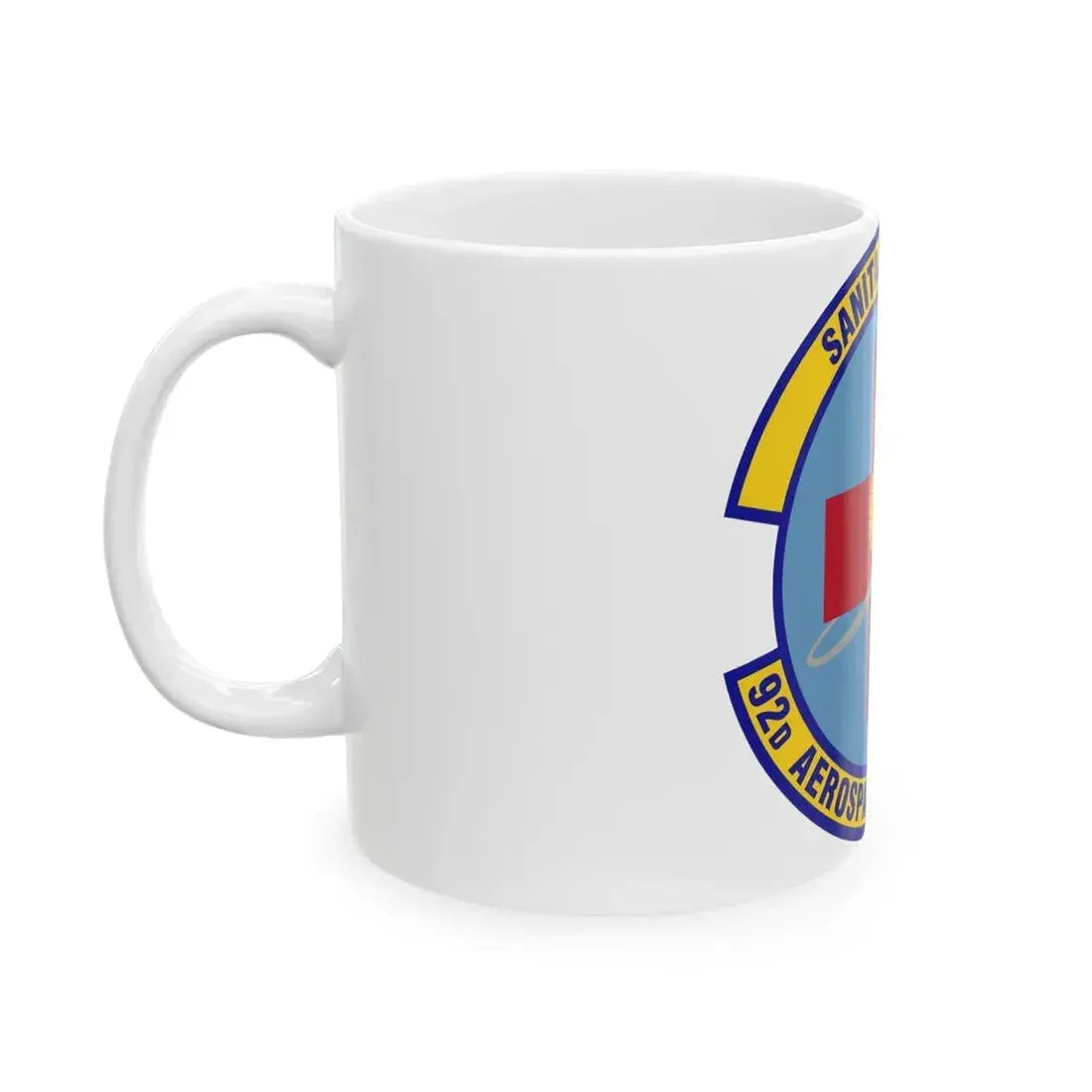 92d Aerospace Medicine Squadron (U.S. Air Force) White Coffee Mug - Go Mug Yourself