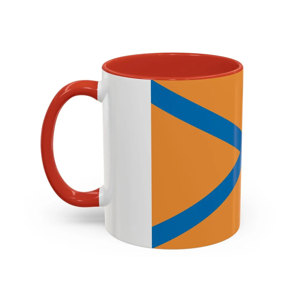 Flag of Cherepovets Russia - Accent Coffee Mug-Go Mug Yourself