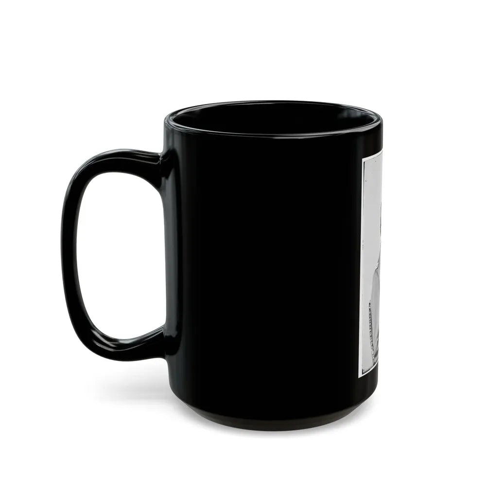 Portrait Of Maj. Gen. N. Martin Curtis, Officer Of The Federal Army (U.S. Civil War) Black Coffee Mug-Go Mug Yourself