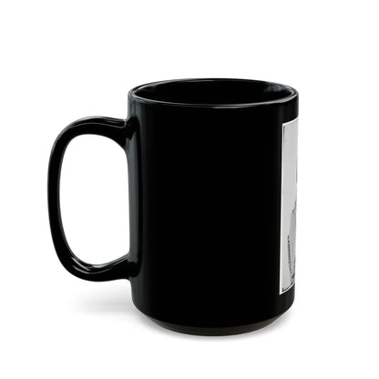 Portrait Of Maj. Gen. N. Martin Curtis, Officer Of The Federal Army (U.S. Civil War) Black Coffee Mug-Go Mug Yourself