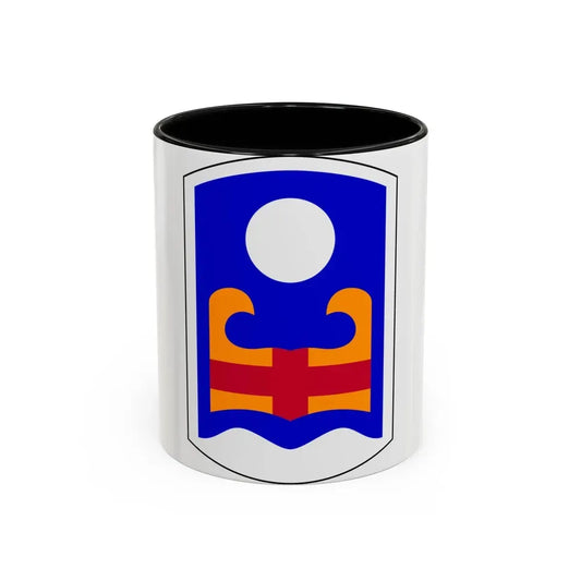 92nd Maneuver Enhancement Brigade (U.S. Army) Accent Coffee Mug 11oz Black - Go Mug Yourself