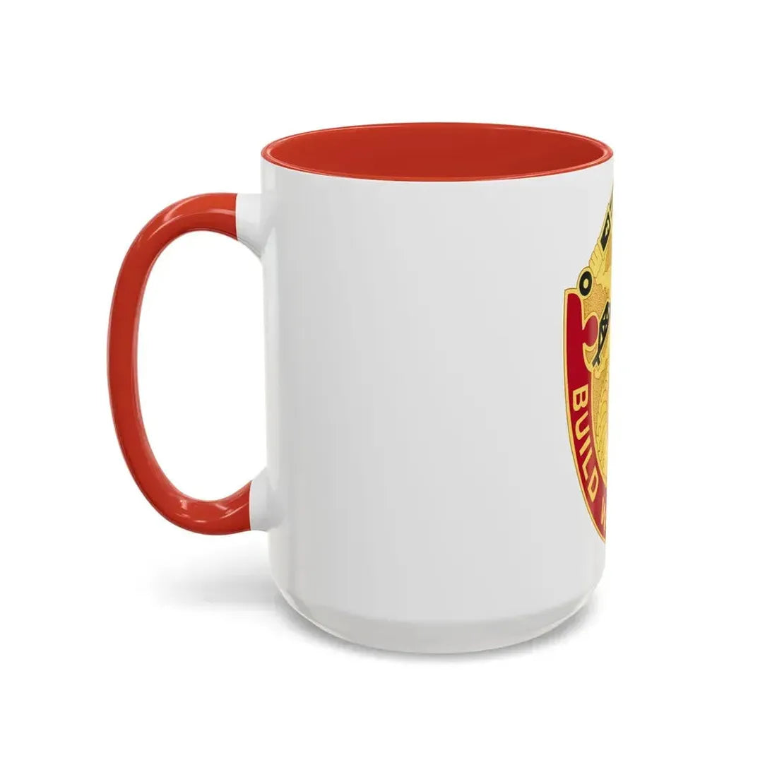 93 Engineer Battalion (U.S. Army) Accent Coffee Mug - Go Mug Yourself