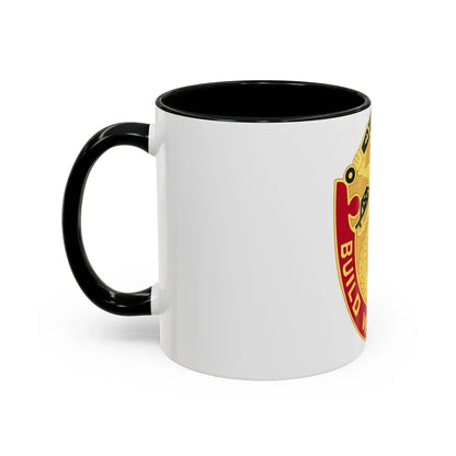 93 Engineer Battalion (U.S. Army) Accent Coffee Mug - Go Mug Yourself
