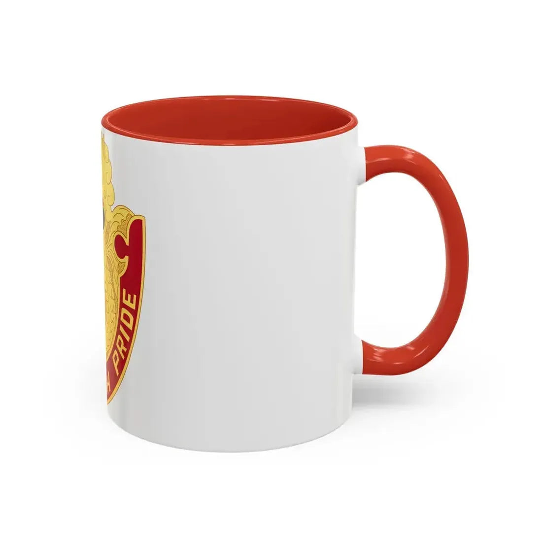 93 Engineer Battalion (U.S. Army) Accent Coffee Mug - Go Mug Yourself