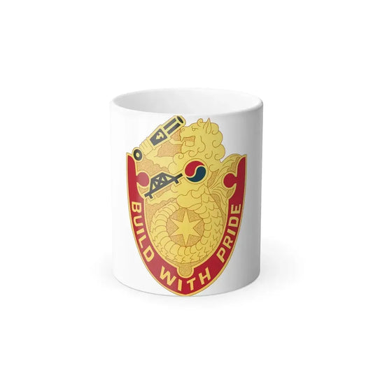 93 Engineer Battalion (U.S. Army) Color Changing Coffee Mug 11oz - Go Mug Yourself