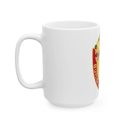 93 Engineer Battalion (U.S. Army) White Coffee Mug - Go Mug Yourself
