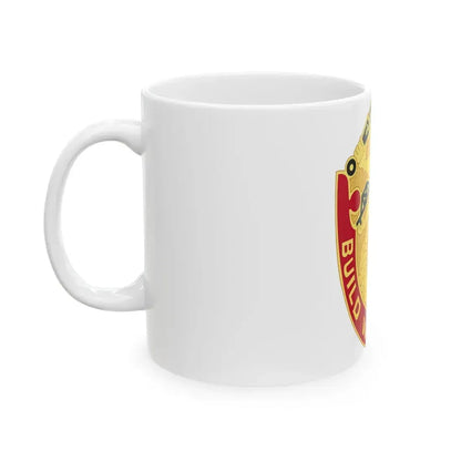 93 Engineer Battalion (U.S. Army) White Coffee Mug - Go Mug Yourself