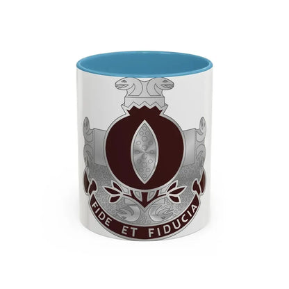 93 Evacuation Hospital (U.S. Army) Accent Coffee Mug 11oz Light Blue - Go Mug Yourself