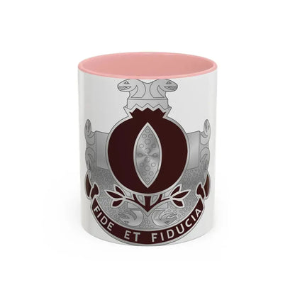 93 Evacuation Hospital (U.S. Army) Accent Coffee Mug 11oz Pink - Go Mug Yourself
