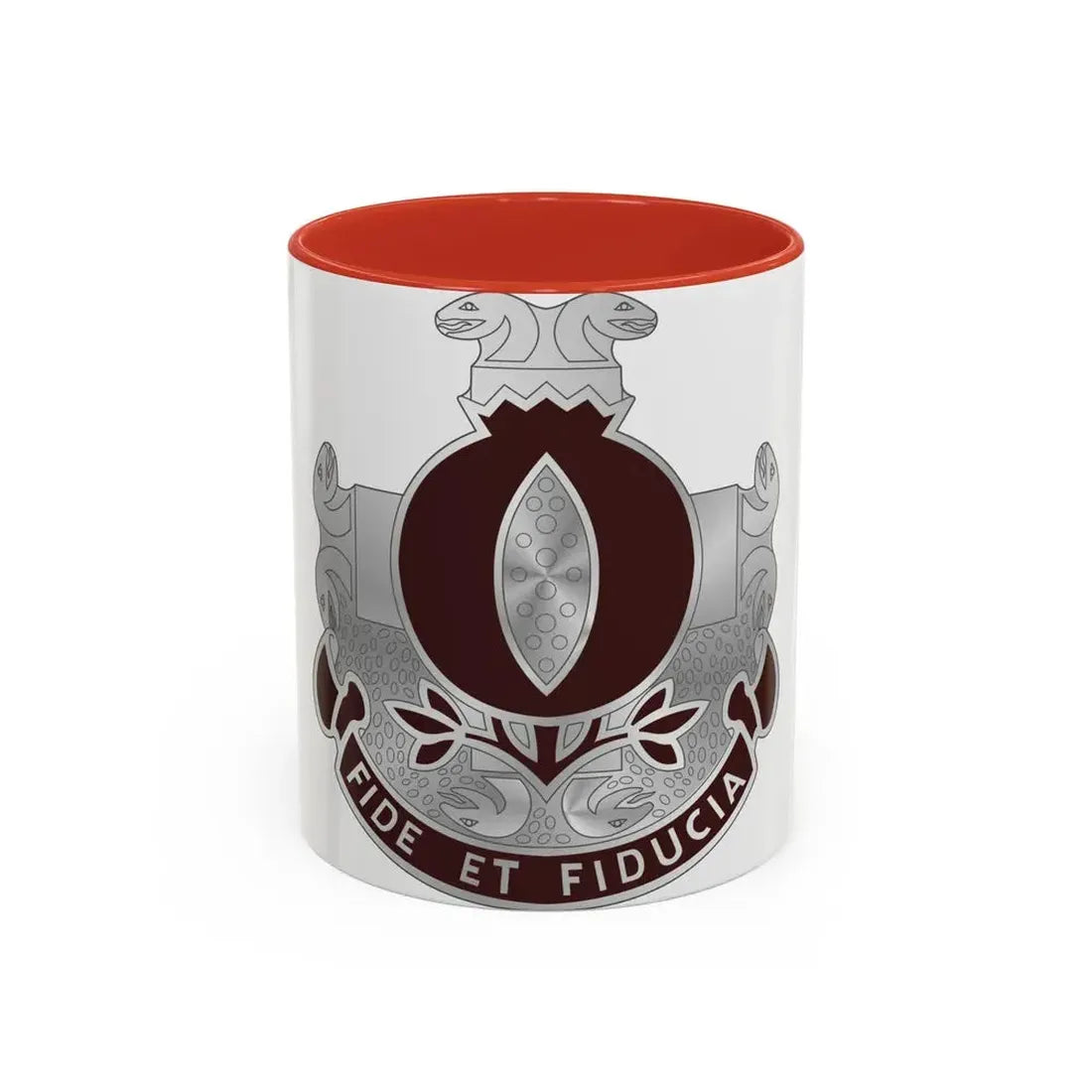 93 Evacuation Hospital (U.S. Army) Accent Coffee Mug 11oz Red - Go Mug Yourself