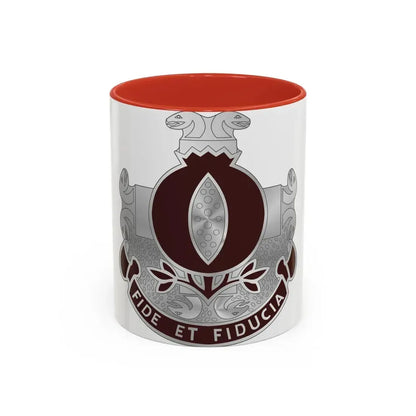 93 Evacuation Hospital (U.S. Army) Accent Coffee Mug 11oz Red - Go Mug Yourself