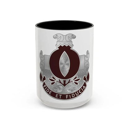 93 Evacuation Hospital (U.S. Army) Accent Coffee Mug 15oz Black - Go Mug Yourself