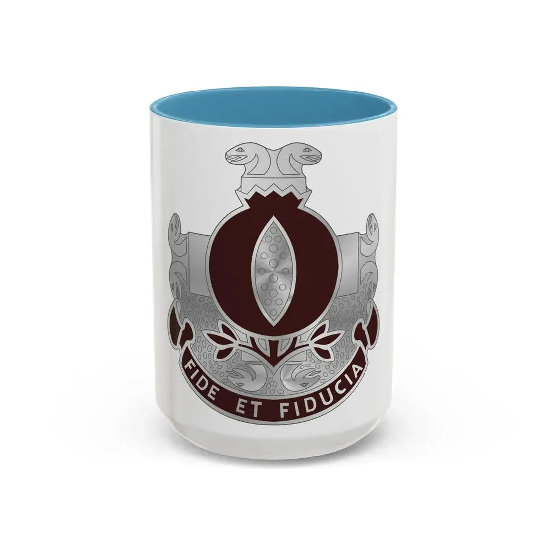 93 Evacuation Hospital (U.S. Army) Accent Coffee Mug 15oz Light Blue - Go Mug Yourself
