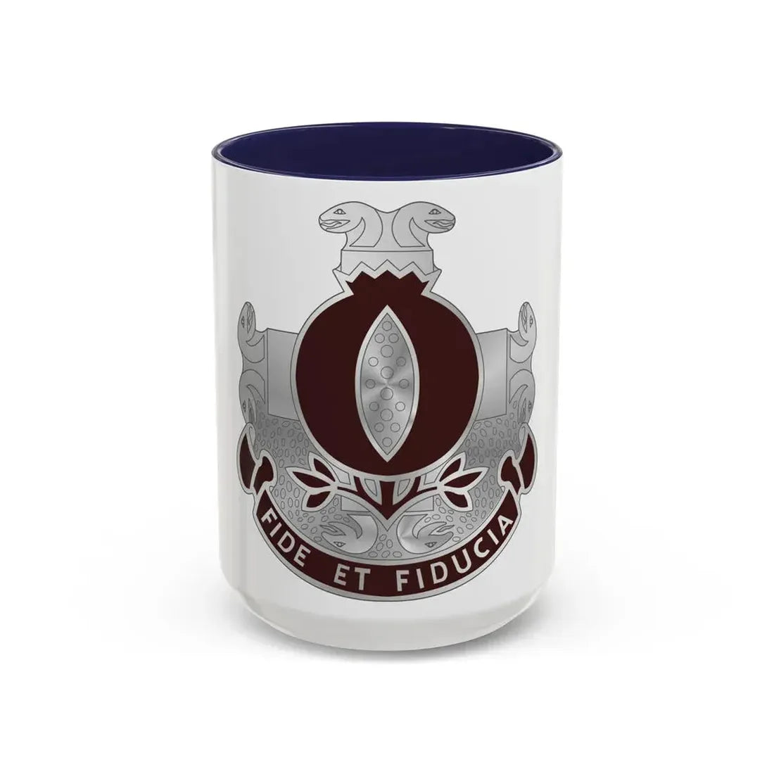 93 Evacuation Hospital (U.S. Army) Accent Coffee Mug 15oz Navy - Go Mug Yourself