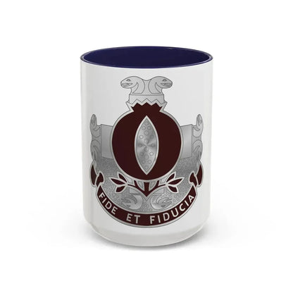 93 Evacuation Hospital (U.S. Army) Accent Coffee Mug 15oz Navy - Go Mug Yourself