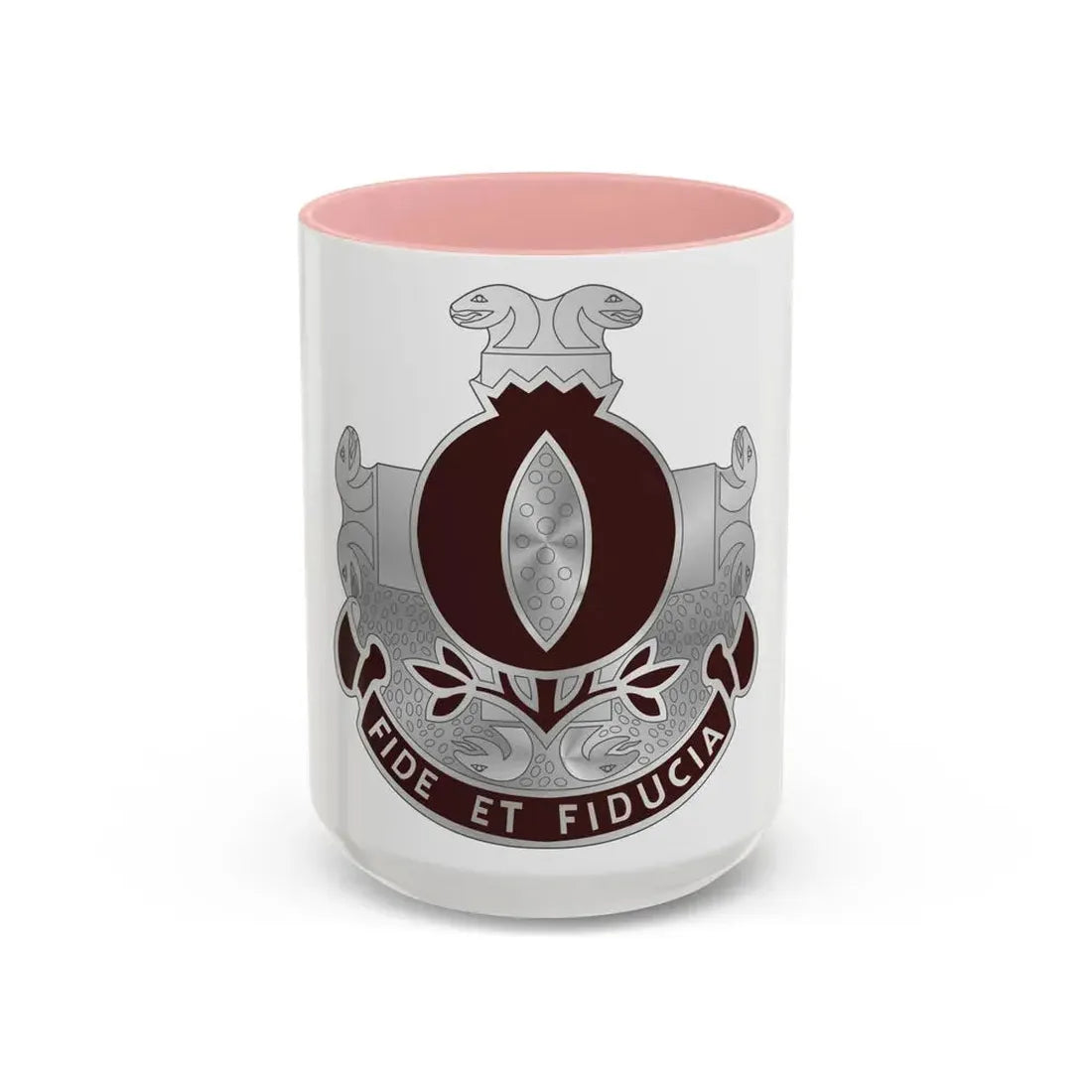 93 Evacuation Hospital (U.S. Army) Accent Coffee Mug 15oz Pink - Go Mug Yourself