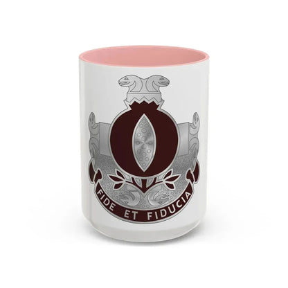 93 Evacuation Hospital (U.S. Army) Accent Coffee Mug 15oz Pink - Go Mug Yourself