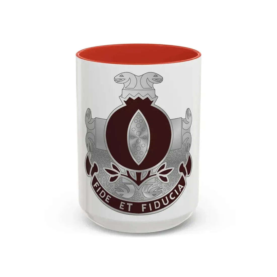 93 Evacuation Hospital (U.S. Army) Accent Coffee Mug 15oz Red - Go Mug Yourself
