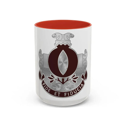 93 Evacuation Hospital (U.S. Army) Accent Coffee Mug 15oz Red - Go Mug Yourself