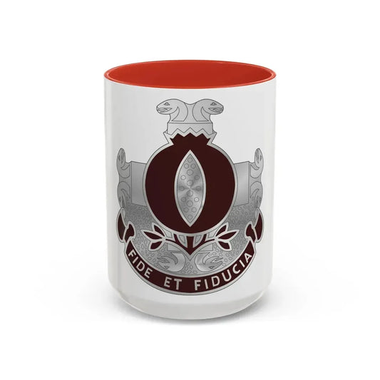 93 Evacuation Hospital (U.S. Army) Accent Coffee Mug 15oz Red - Go Mug Yourself