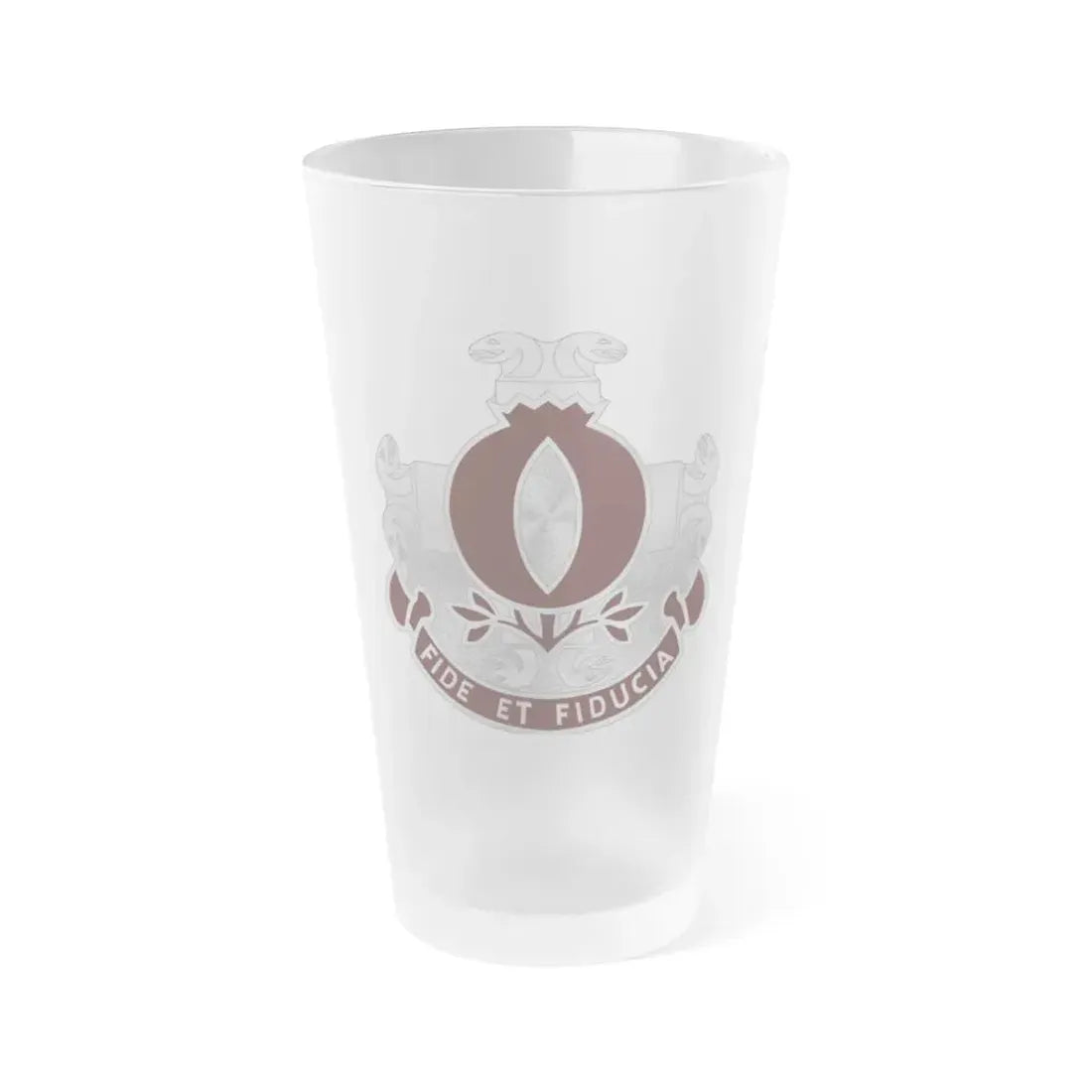 93 Evacuation Hospital (U.S. Army) Frosted Pint Glass 16oz Default Title - Go Mug Yourself