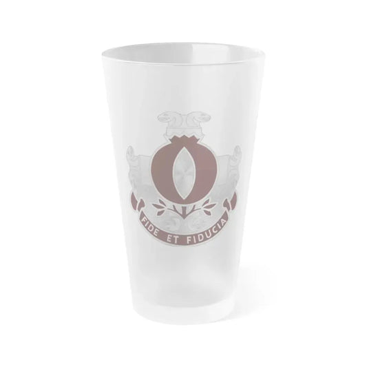 93 Evacuation Hospital (U.S. Army) Frosted Pint Glass 16oz Default Title - Go Mug Yourself