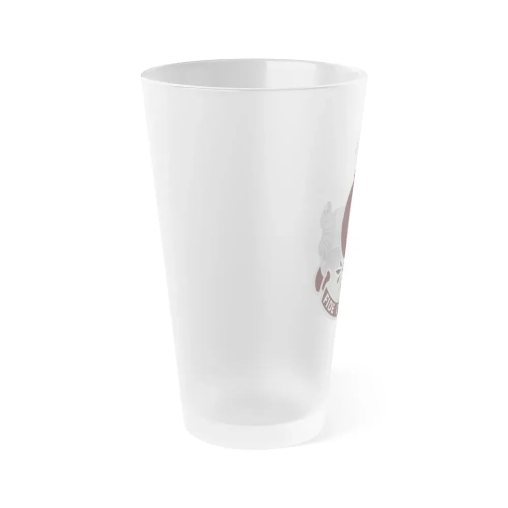 93 Evacuation Hospital (U.S. Army) Frosted Pint Glass 16oz - Go Mug Yourself