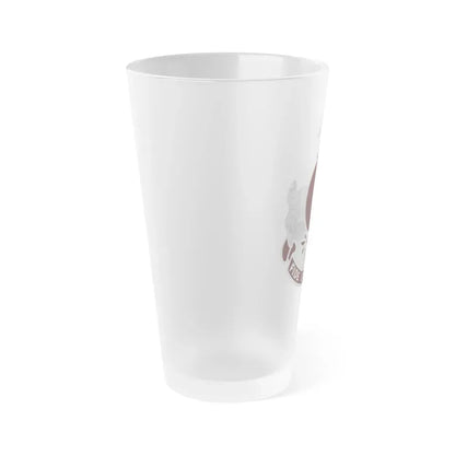 93 Evacuation Hospital (U.S. Army) Frosted Pint Glass 16oz - Go Mug Yourself