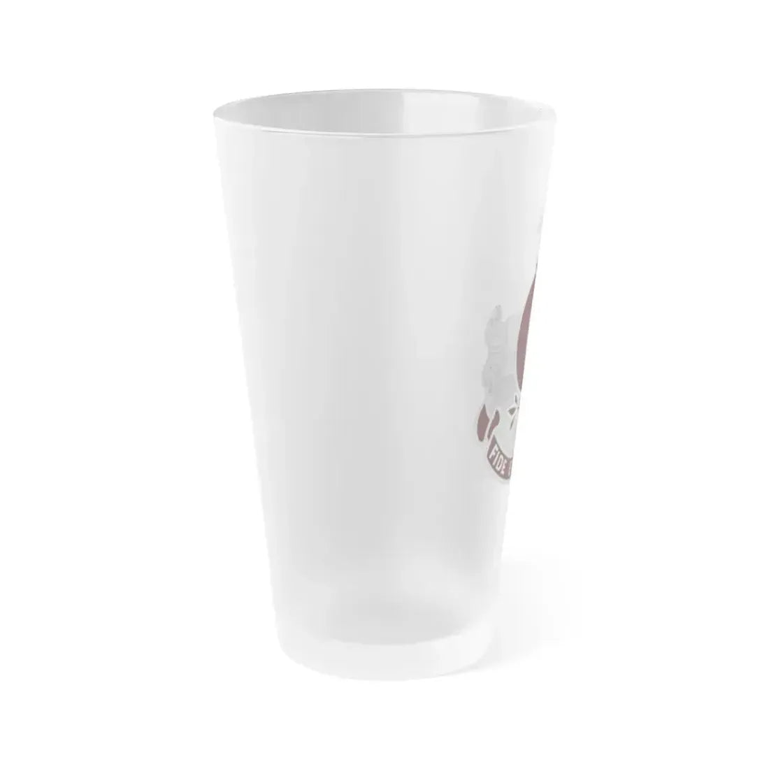 93 Evacuation Hospital (U.S. Army) Frosted Pint Glass 16oz - Go Mug Yourself