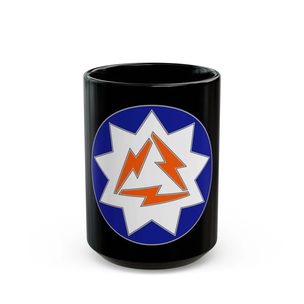 93 Signal Brigade (U.S. Army) Black Coffee Mug-15oz-Go Mug Yourself