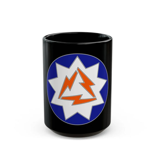 93 Signal Brigade (U.S. Army) Black Coffee Mug-15oz-Go Mug Yourself