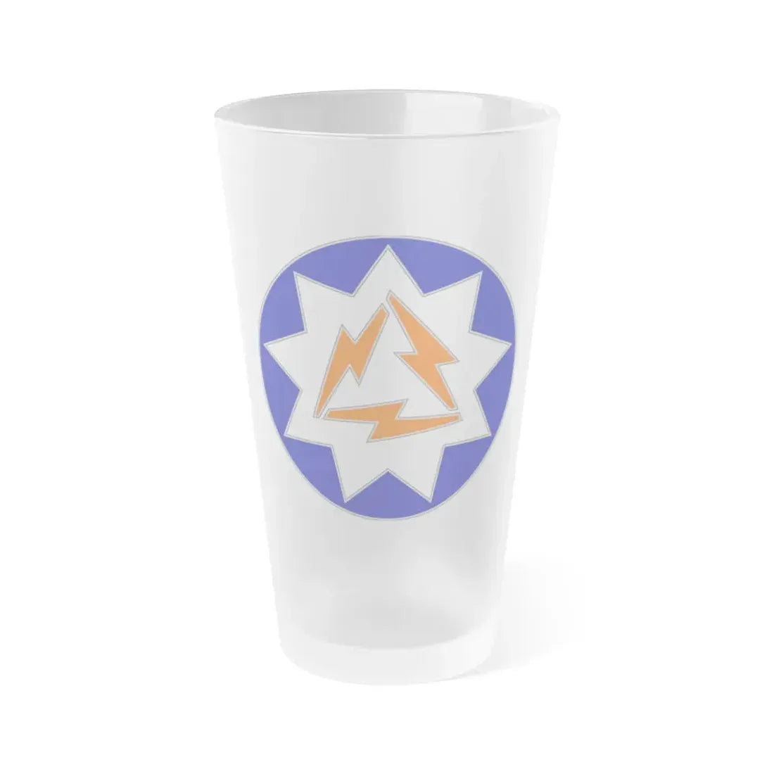 93 Signal Brigade (U.S. Army) Frosted Pint Glass 16oz Default Title - Go Mug Yourself