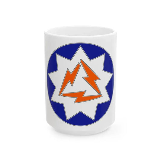 93 Signal Brigade (U.S. Army) White Coffee Mug 15oz - Go Mug Yourself