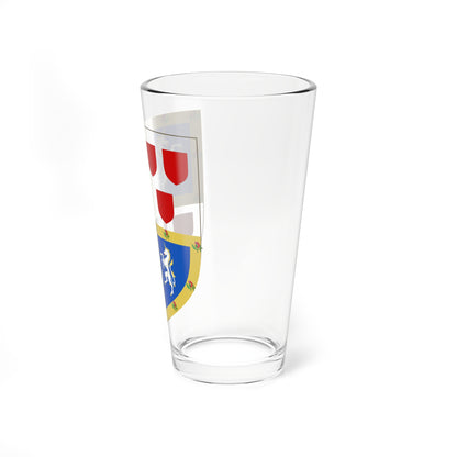 Earl of Kinnoull COA (Scotland) (Coat of Arms) Pint Glass 16oz