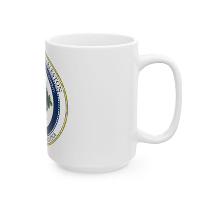 Seal of North Charleston South Carolina - White Coffee Mug