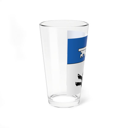 CHE Goldswil Flag (Switzerland) Pint Glass 16oz