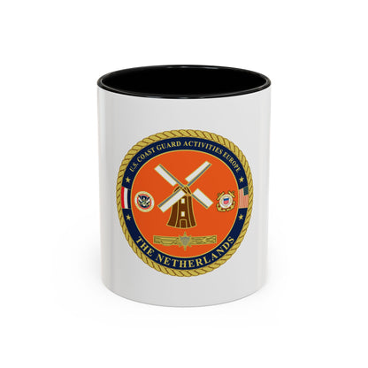 USCG ACTEURO The Netherlands (U.S. Coast Guard) Accent Coffee Mug